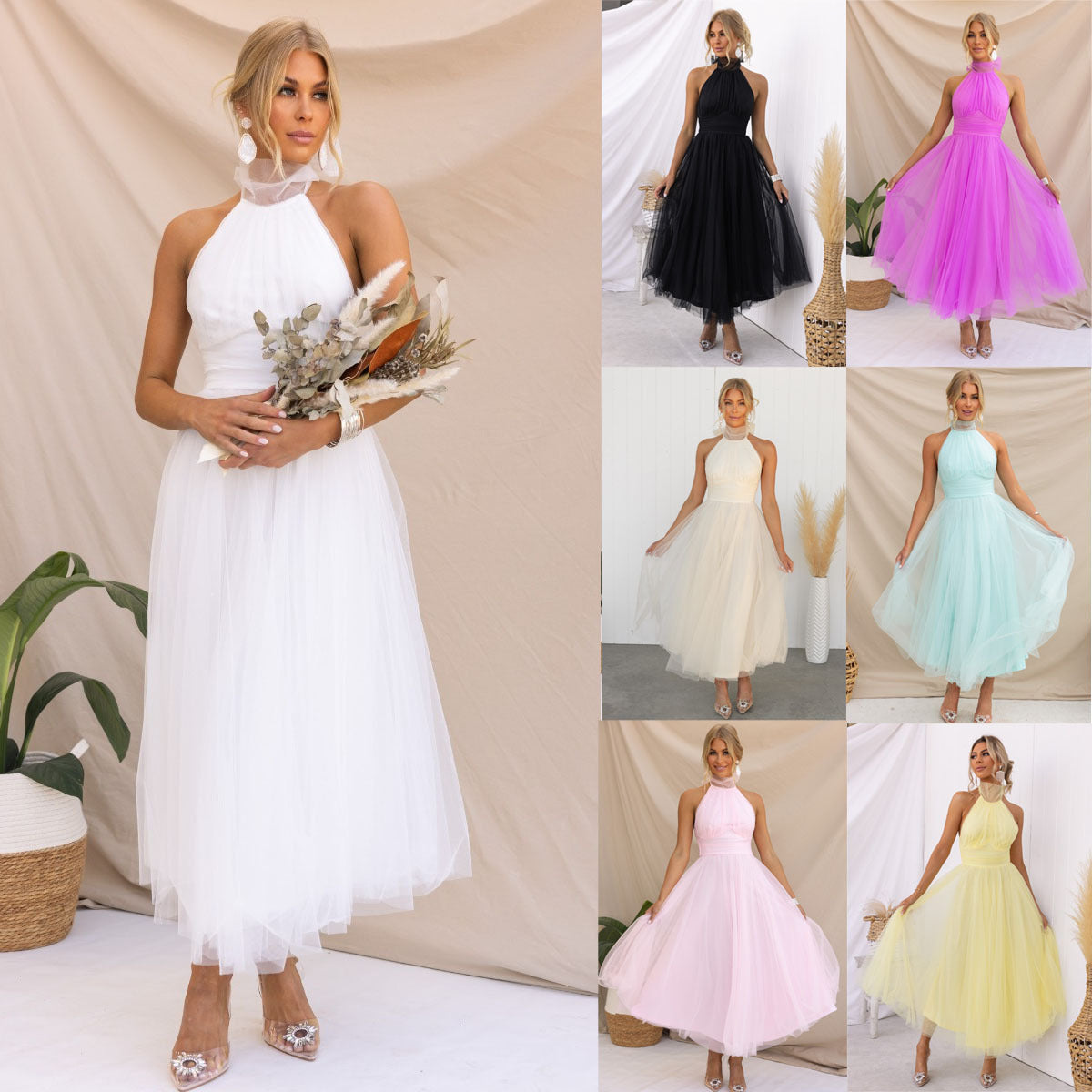 Beryl - Elegante lente-zomerjurk