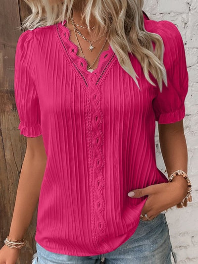 Clarisse - Elegante Kanten Blouse
