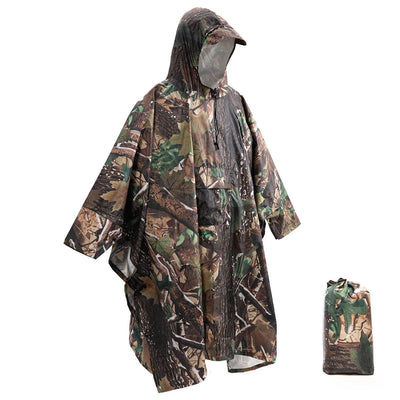 Waterdichte Regenponcho met Capuchon