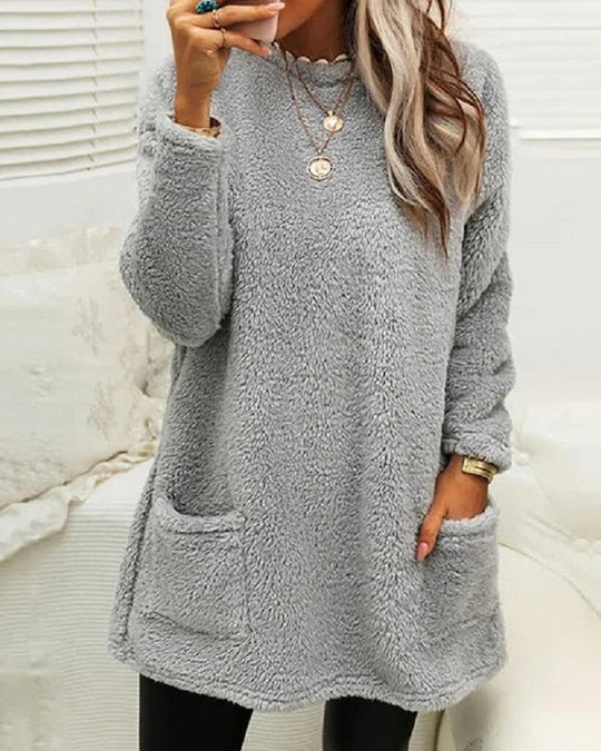 Kate - Comfortabele Crew Neck Sweater voor dames