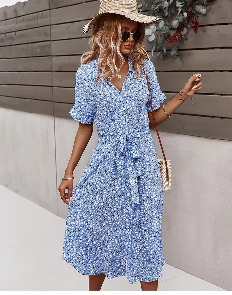 Thelma | Jurk met bloemenprint