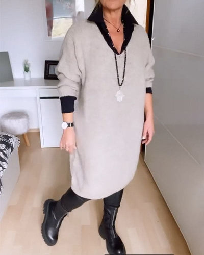Breanna - Casual Overhemdjurk met Knopen