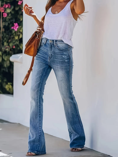 Valencia | Hoge-stretch Bootcut Jeans