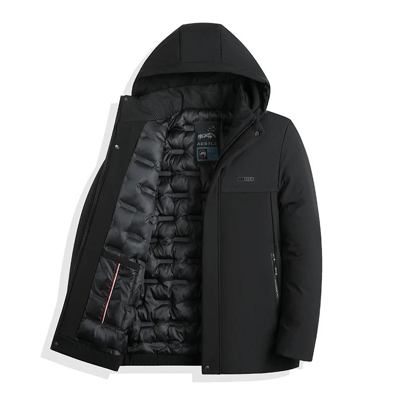 Parka jas met capuchon voor mannen