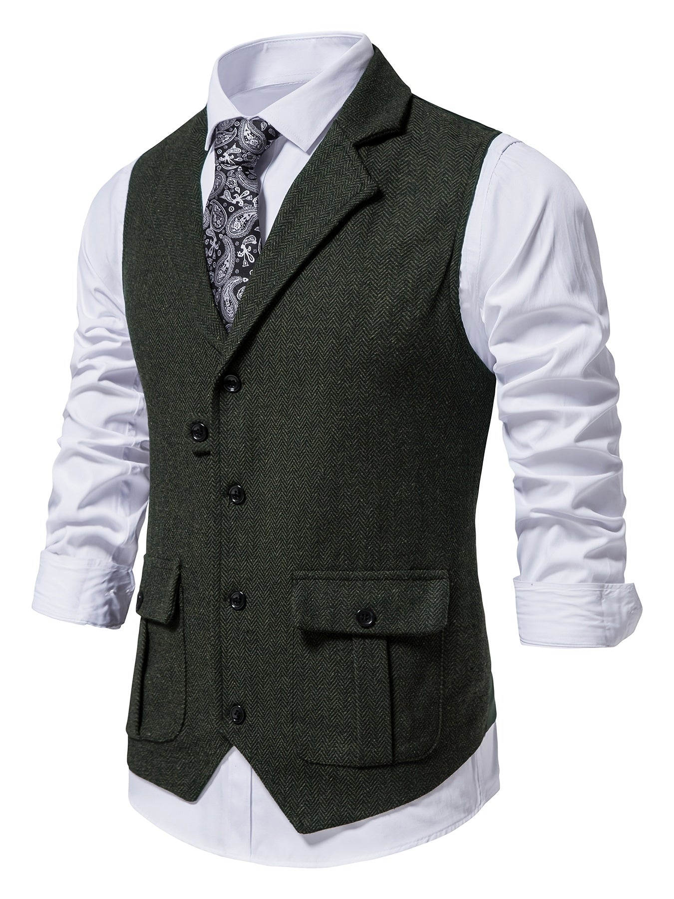 Oliver Tweed Vest | Stijlvol heren gilet voor de feestdagen