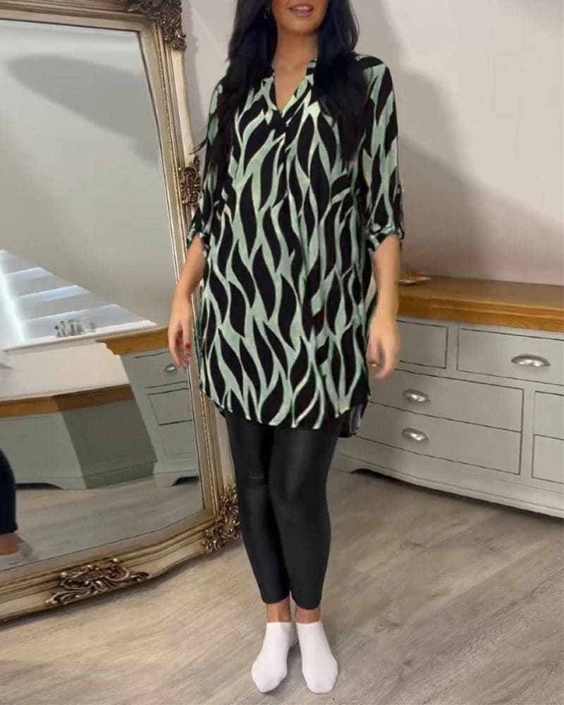 Bethanee - Ontspannen Veelzijdige Blouse voor Vrouwen