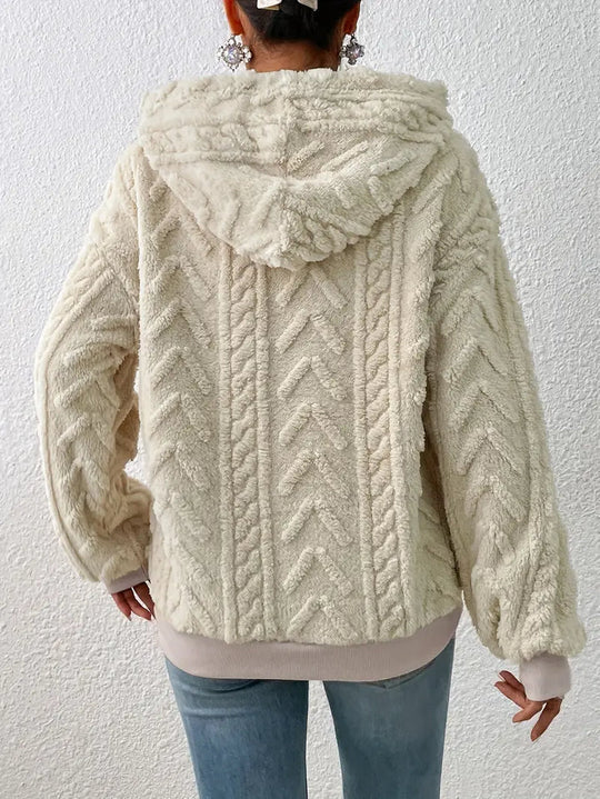 Arleth - Elegante gebreide Hoodie Sweater voor dames