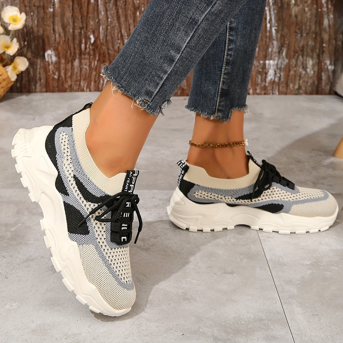 Amanda - Ademende Stijlvol Sneakers