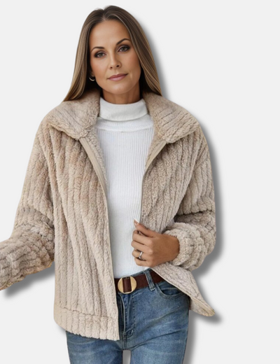 Merel Fleecejas | Elegante Warme Jas met Fleece voor Dames
