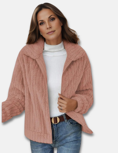 Merel Fleecejas | Elegante Warme Jas met Fleece voor Dames