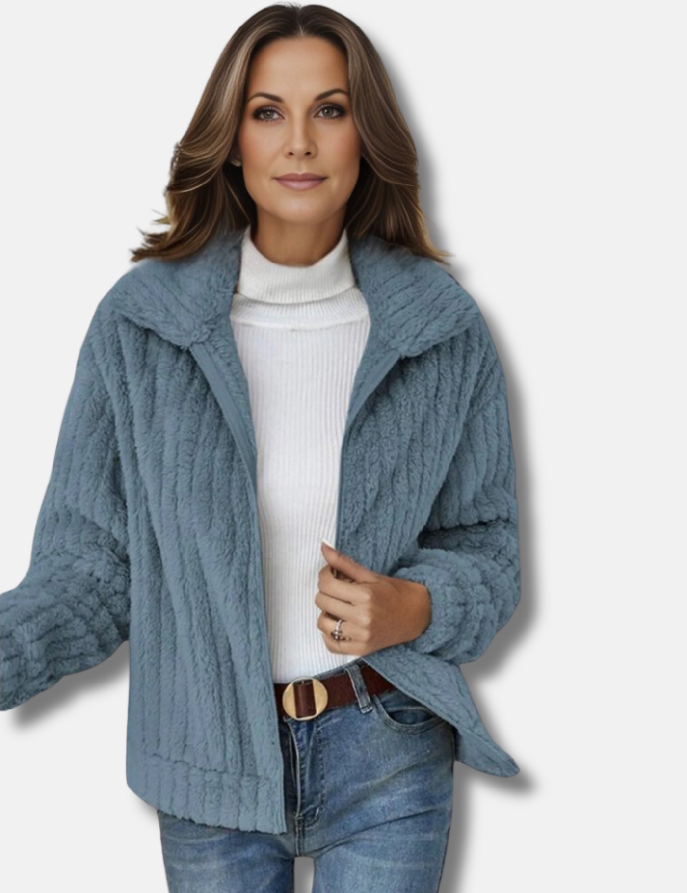 Merel Fleecejas | Elegante Warme Jas met Fleece voor Dames