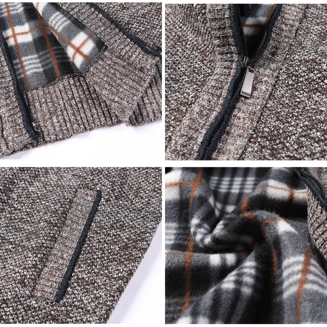 Luca Belloni Cardigan | Moderne Gebreid Vest voor Heren