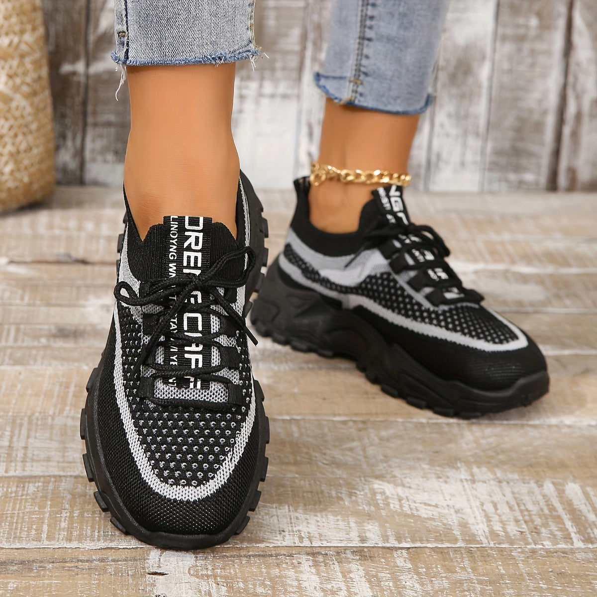 Amanda - Ademende Stijlvol Sneakers