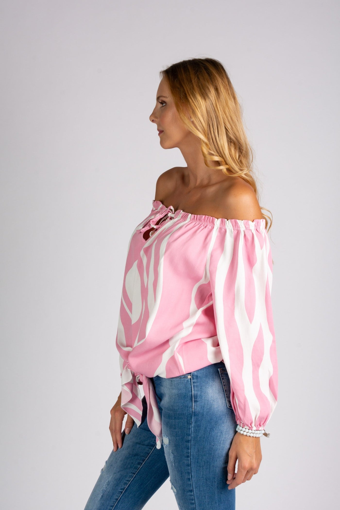 Abby - Blouse met open schouders