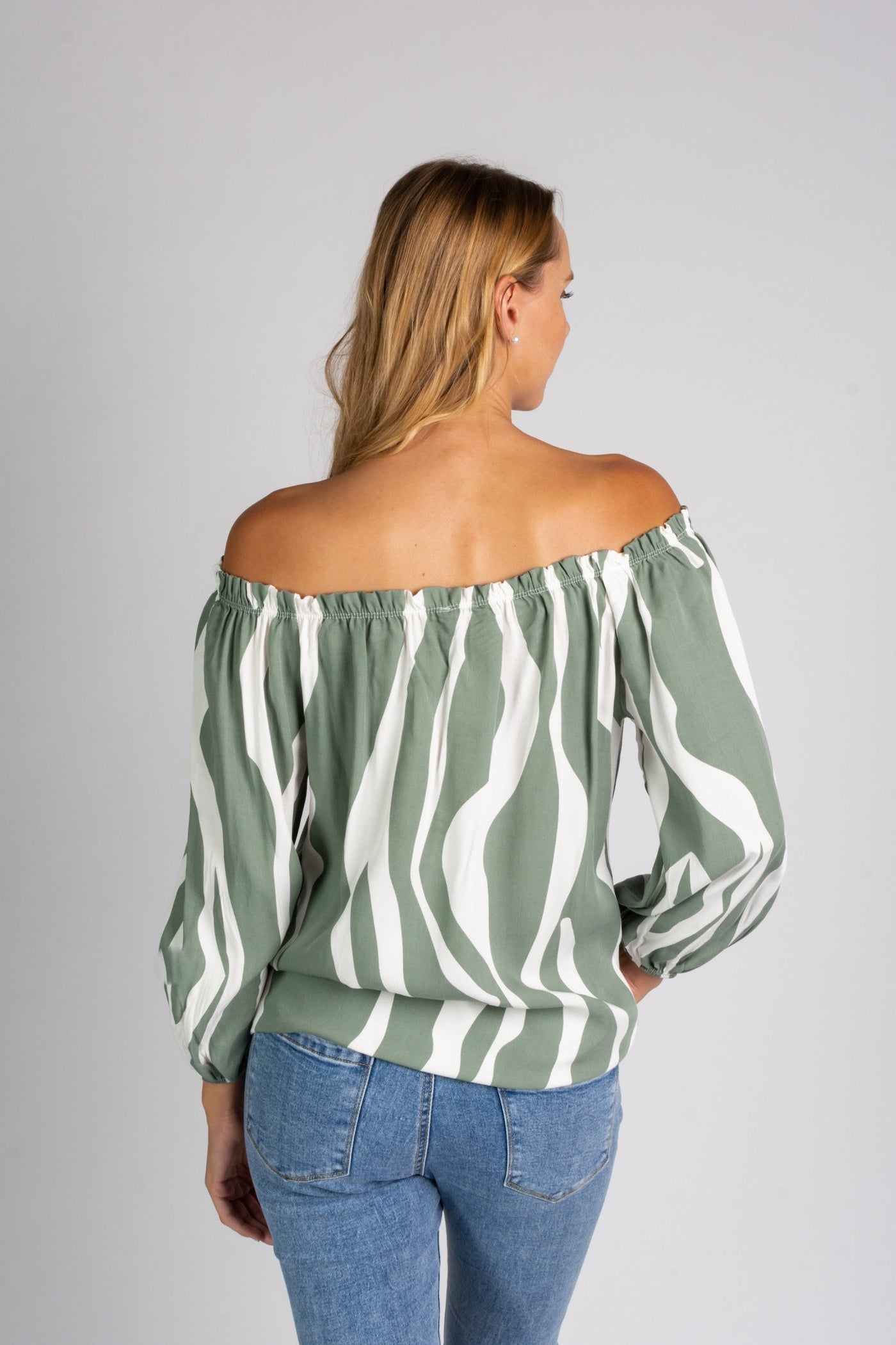 Abby - Blouse met open schouders