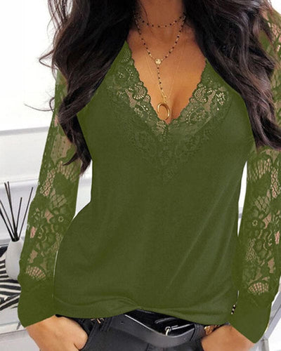 Charlotte - Kanten Blouse
