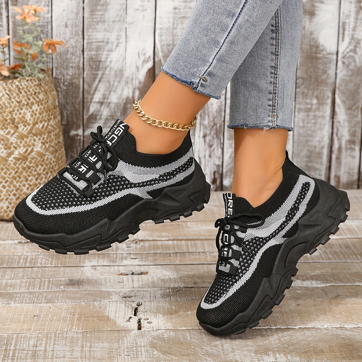 Amanda - Ademende Stijlvol Sneakers