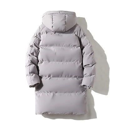 Lange Winterjas voor Moderne Mannen