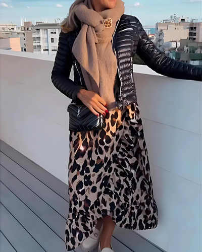 Alessandra - Elegante Jurk met Print