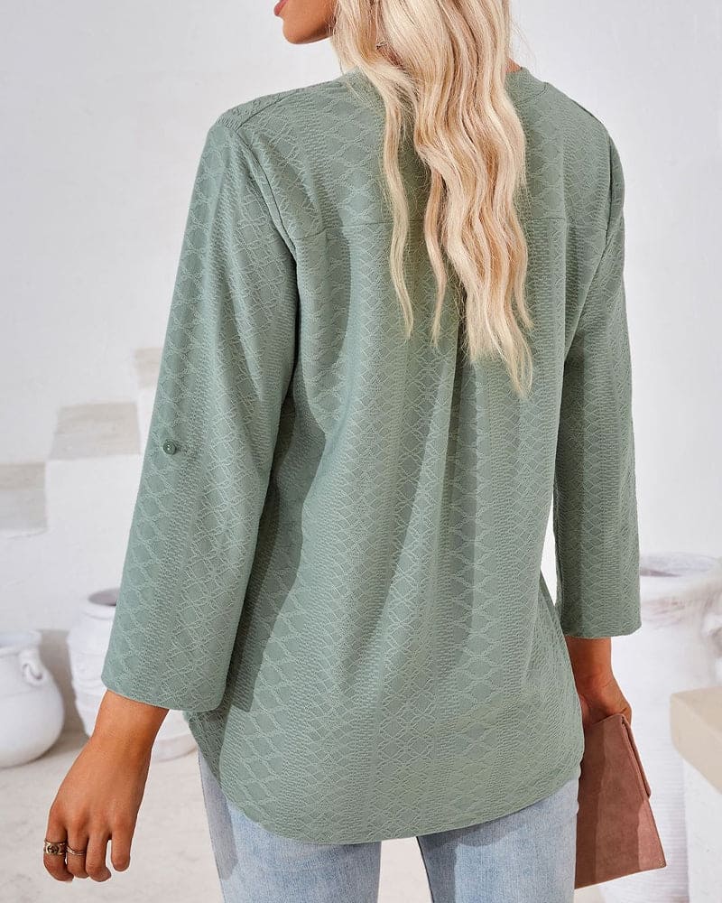 Sophie | Elegante damesblouse met V-hals