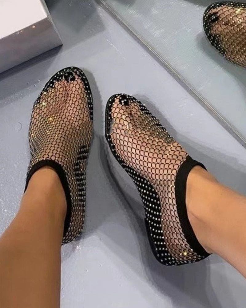 Yara | Stijlvolle glanzende ballerina's