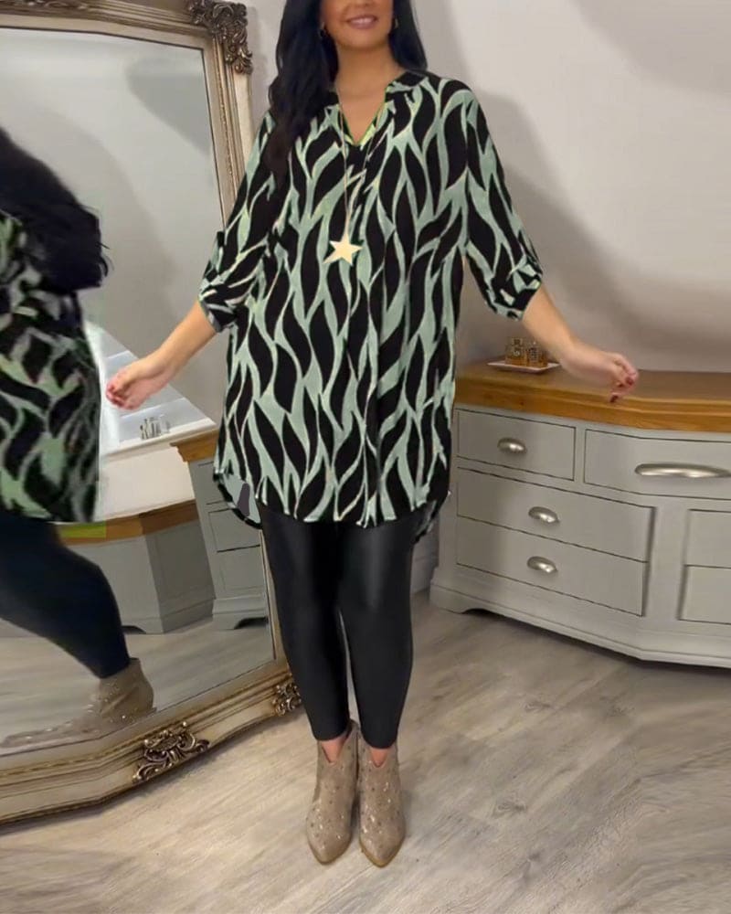 Bethanee - Ontspannen Veelzijdige Blouse voor Vrouwen