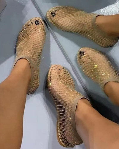 Yara | Stijlvolle glanzende ballerina's