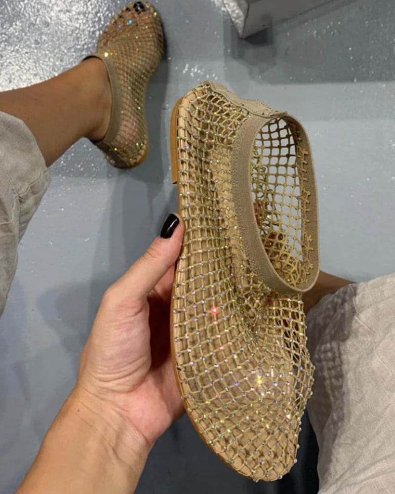 Yara | Stijlvolle glanzende ballerina's