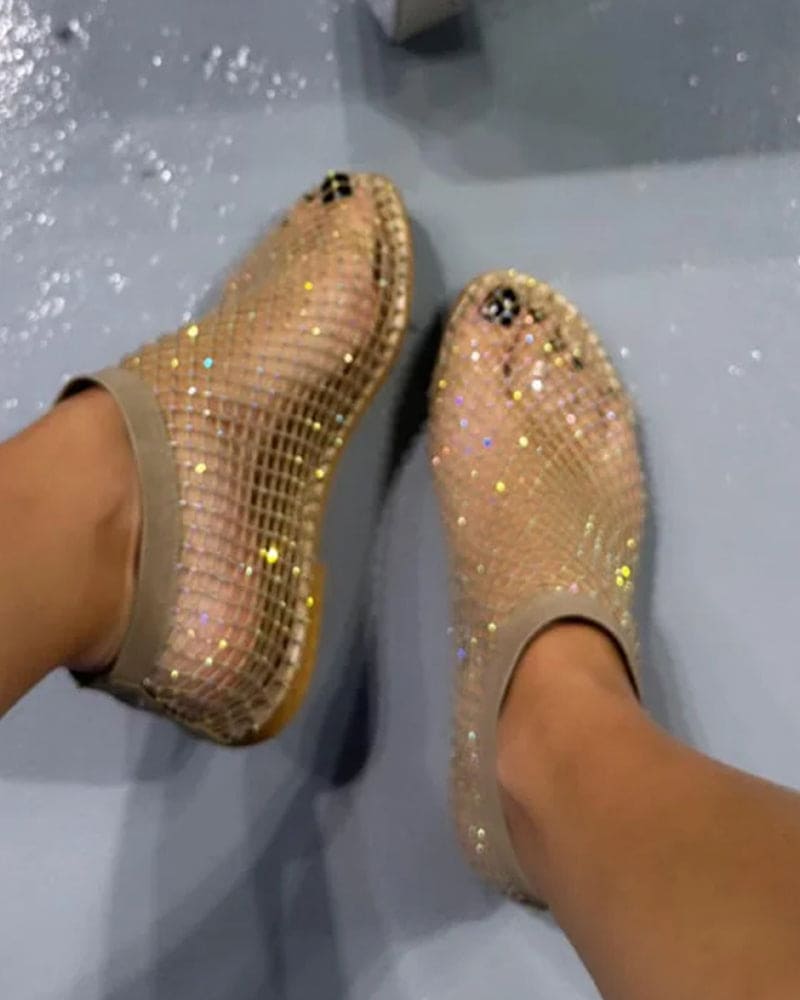 Yara | Stijlvolle glanzende ballerina's