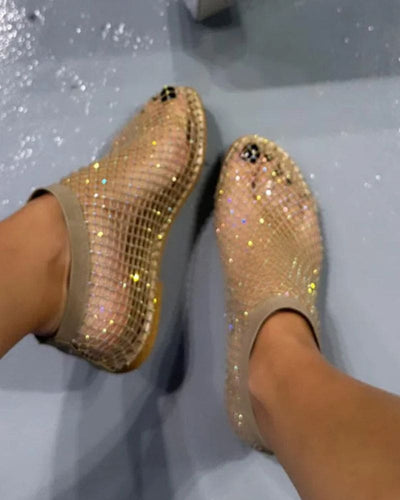 Yara | Stijlvolle glanzende ballerina's