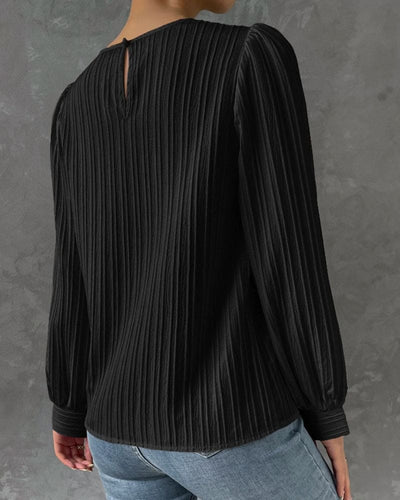 Chloe - Elegant Dames Shirt met Ballonmouwen