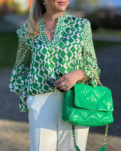 Cato - Elegante V-hals Blouse