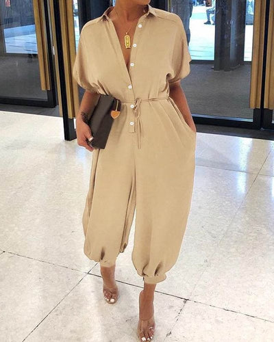 Pleun | Veelkleurige vintage jumpsuit