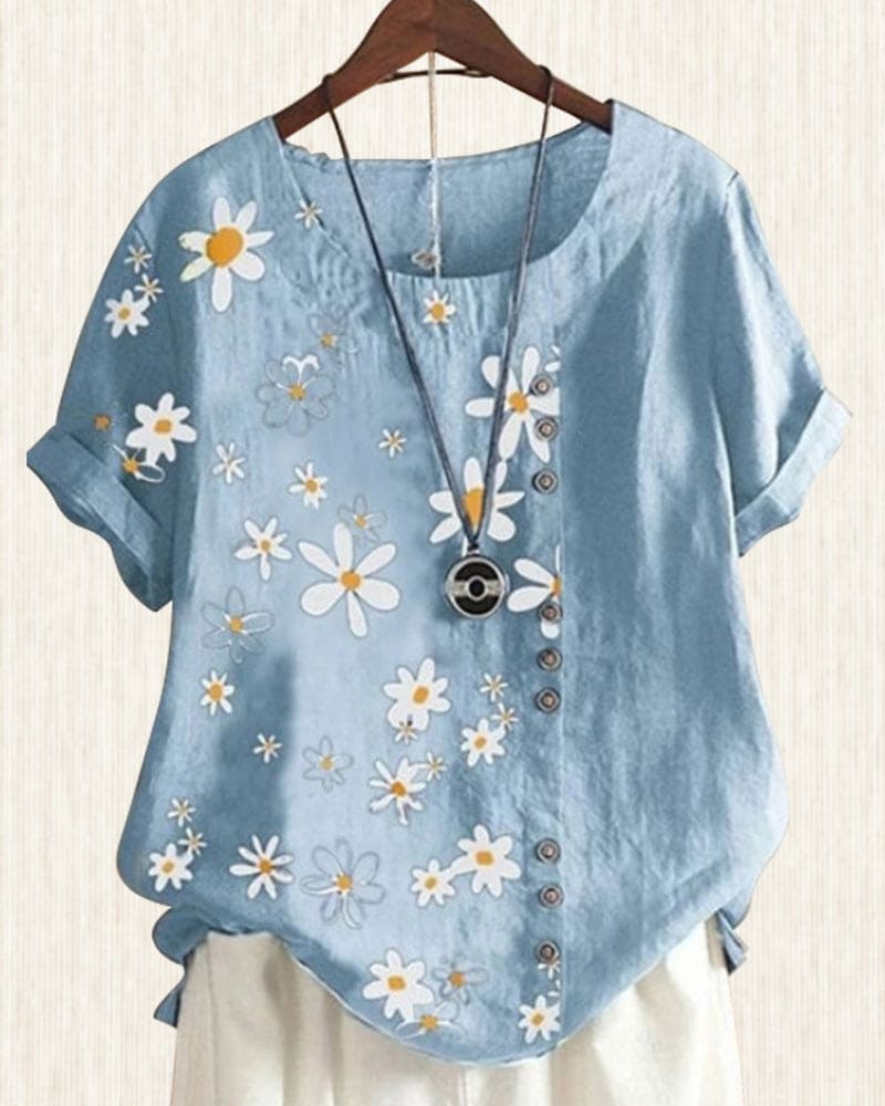 Elin - Katoenen blouse