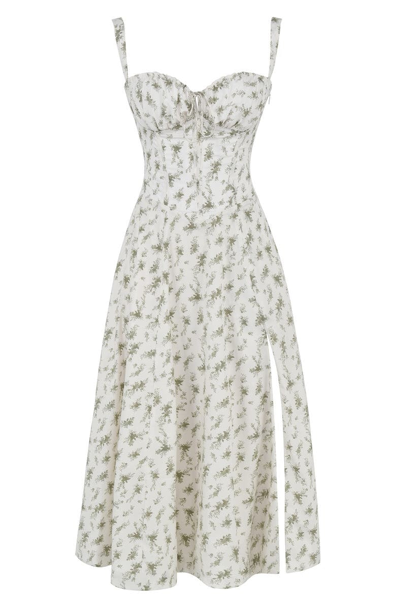 Heidi - Bloemen Bustier Jurk