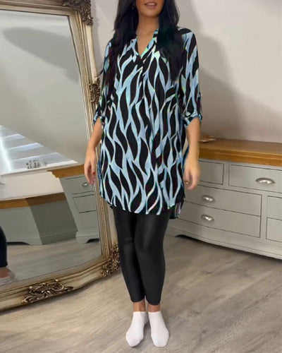 Bethanee - Ontspannen Veelzijdige Blouse voor Vrouwen
