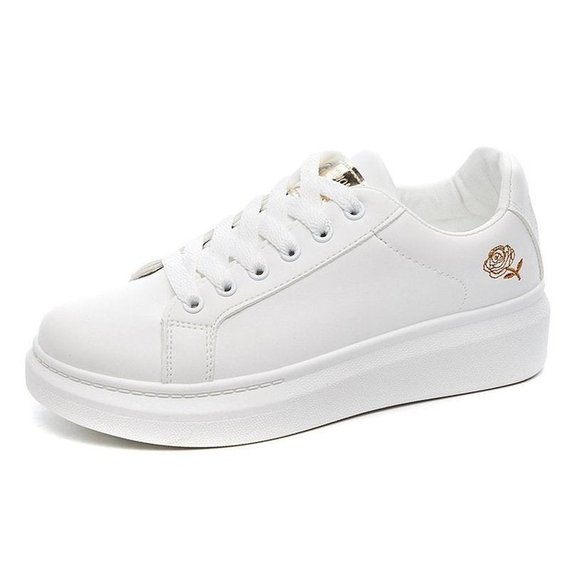 Stefani - Lente Witte Sneakers