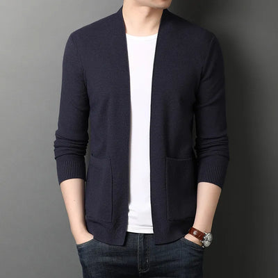 Felix - Warm merino-look heren vest