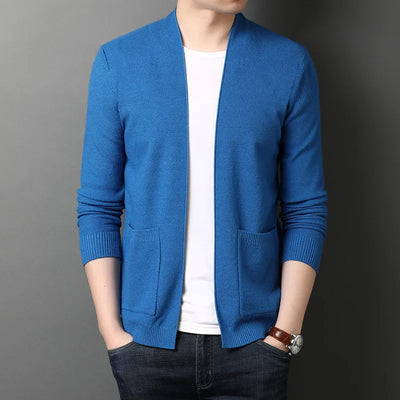 Felix - Warm merino-look heren vest
