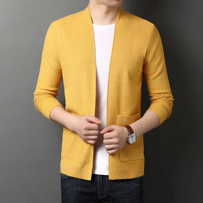 Felix - Warm merino-look heren vest