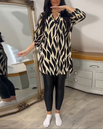 Bethanee - Ontspannen Veelzijdige Blouse voor Vrouwen