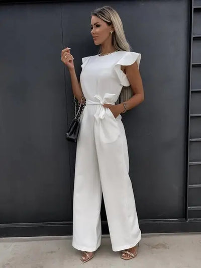 Jean - Elegante Jumpsuit met Wijde Pijpen