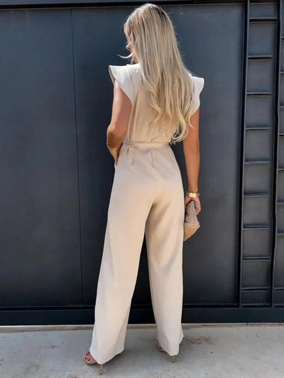 Jean - Elegante Jumpsuit met Wijde Pijpen