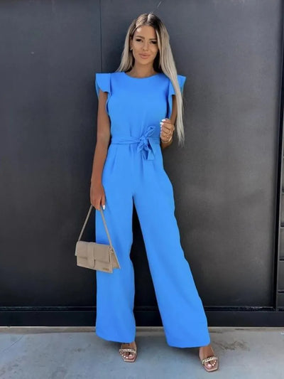 Jean - Elegante Jumpsuit met Wijde Pijpen