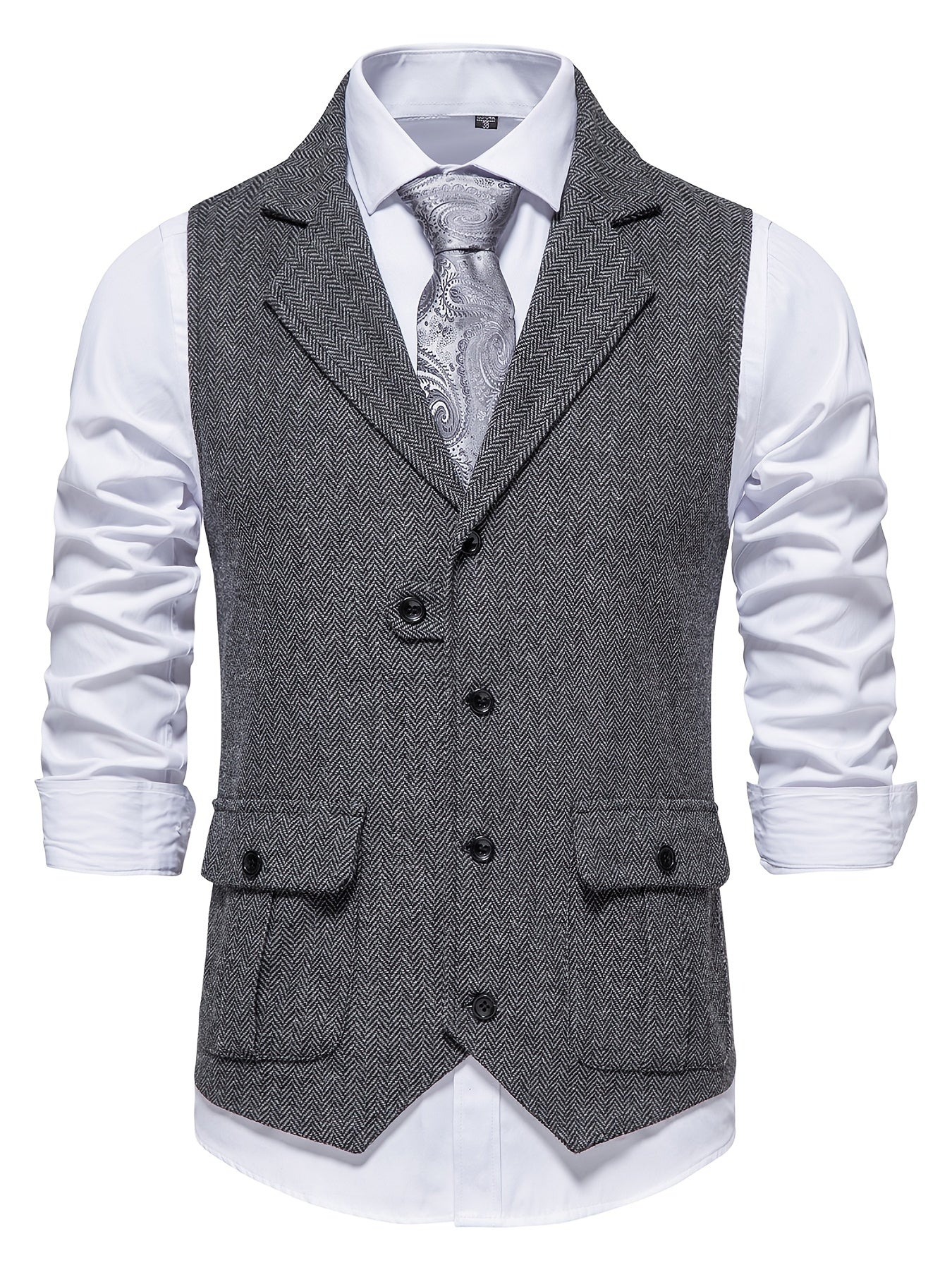 Oliver Tweed Vest | Stijlvol heren gilet voor de feestdagen