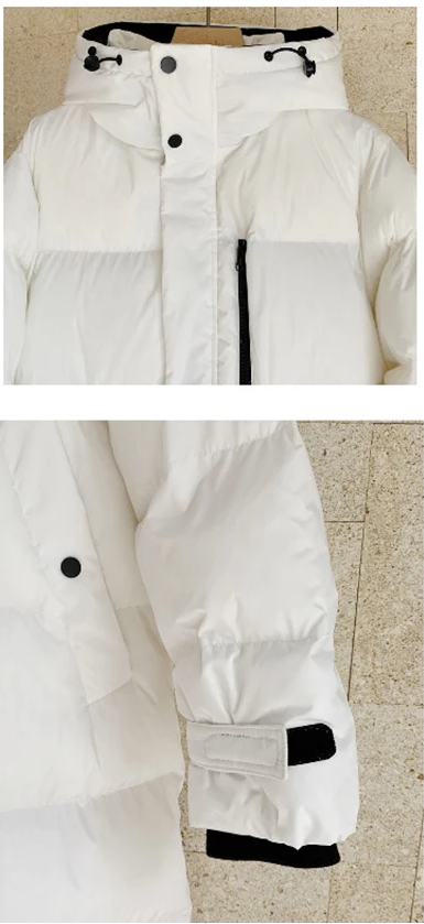 Claire - Trendy lange puffy winterjas voor dames met capuchon