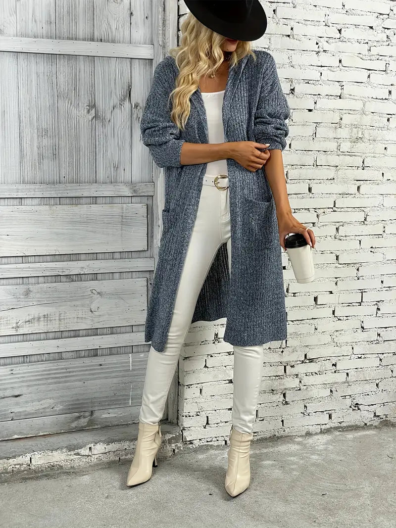 VelvetTouch - Lange Casual Vest ideaal voor de Herfst en Winter