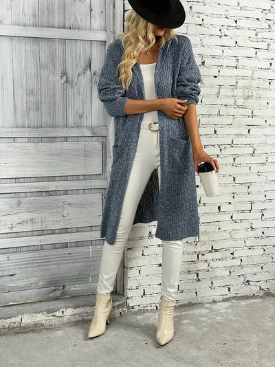 VelvetTouch - Lange Casual Vest ideaal voor de Herfst en Winter