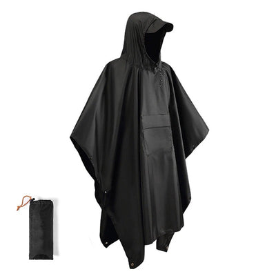 Waterdichte Regenponcho met Capuchon
