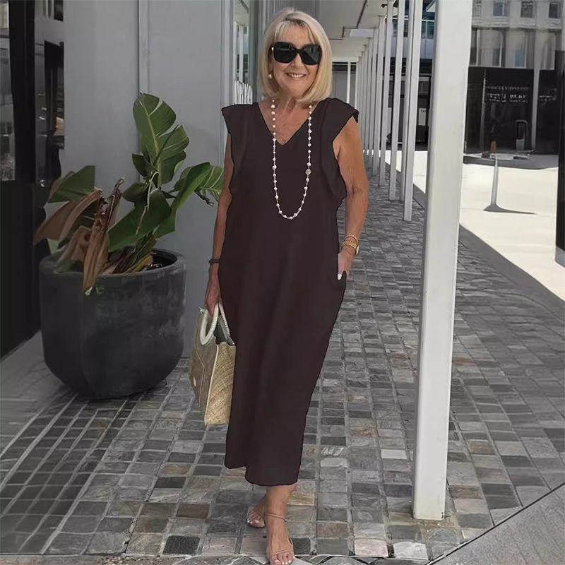 Sandra | Linnen Casual Jurk
